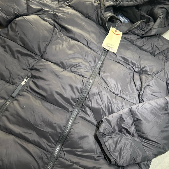 St. John's Bay Charcoal Puffer Coat - Picture 3 of 3